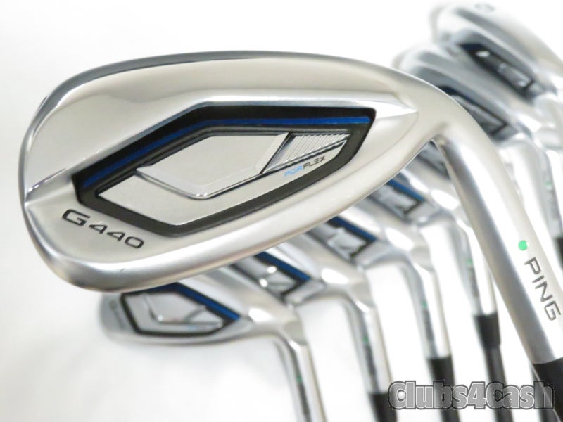 PING G440 Irons Green Dot Alta CB Blue Regular Flex 6-P,U, 52 & 56