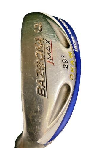 Tour Edge Bazooka JMAX Draw 6 Ironwood 29 LH 69g Regular Graphite 37.5" New Grip