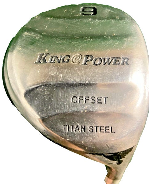 King Power Offset Titan Steel 9 Wood 24* RH Ladies Graphite 40.5" Good Grip