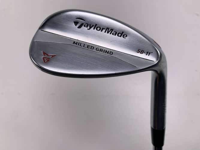 TaylorMade Milled Grind Satin Chrome Lob Wedge LW 58* 11 DG RH