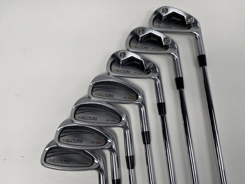 Epon AF 505 Iron Set 4-PW True Temper Dynamic Gold S300 Stiff Steel Mens RH