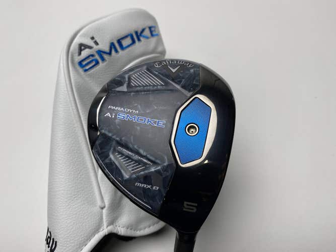 Callaway Paradym Ai Smoke Max D 5 Fairway Wood 18* Fifty 5.0 50g Senior RH HC