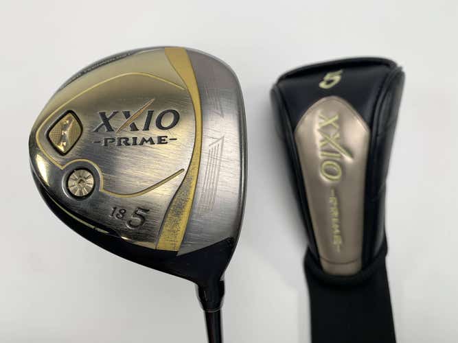 XXIO Prime 9 5 Fairway Wood 18* Prime SP-900 Flex 2212 38g Regular RH HC Midsize