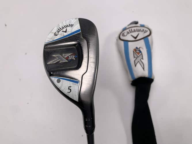 Callaway XR OS 5 Hybrid 27* Mitsubishi Rayon Bassara 50x5ct Ladies Graphite RH