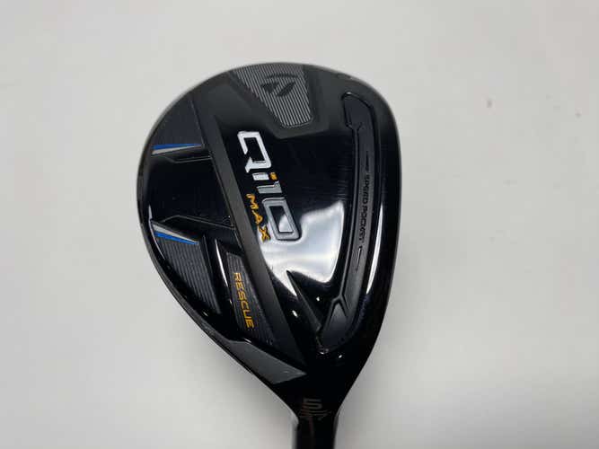 TaylorMade Qi10 MAX 5 Hybrid 27* Fujikura Speeder NX 50g Senior Graphite Mens RH