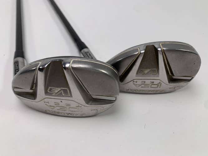 Adams Idea Tech V3 5 & 6 Hybrid Set 25* 28* Grafalloy Idea Womens 50g Ladies RH