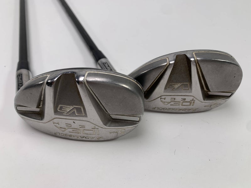 Adams Idea Tech V3 5 & 6 Hybrid Set 25* 28* Grafalloy Idea Womens 50g Ladies RH