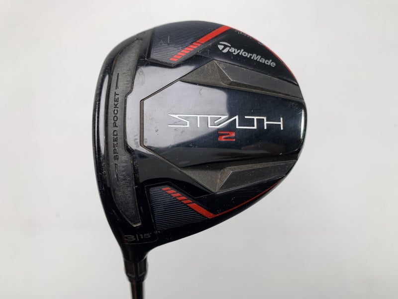 TaylorMade Stealth 2 3 Fairway Wood 15* Fujikura Ventus TR 5-R Regular Mens LH