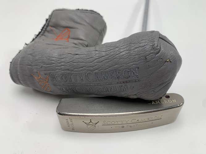 Scotty Cameron Pro Platinum Laguna Mid Slant Putter 34" Mens RH HC