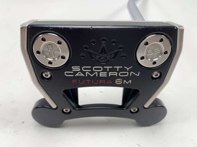 Scotty Cameron Futura 6M Putter 33" SuperStroke Pistol GT Tour Mens RH