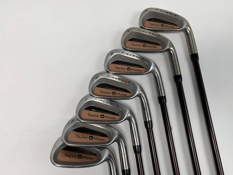 TaylorMade Firesole Iron Set 3-PW (No 8) Bubble R-80 Regular Graphite Mens RH