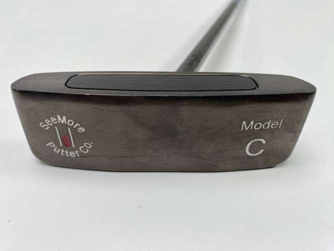 See More Model C Black Putter 34" Men's RH