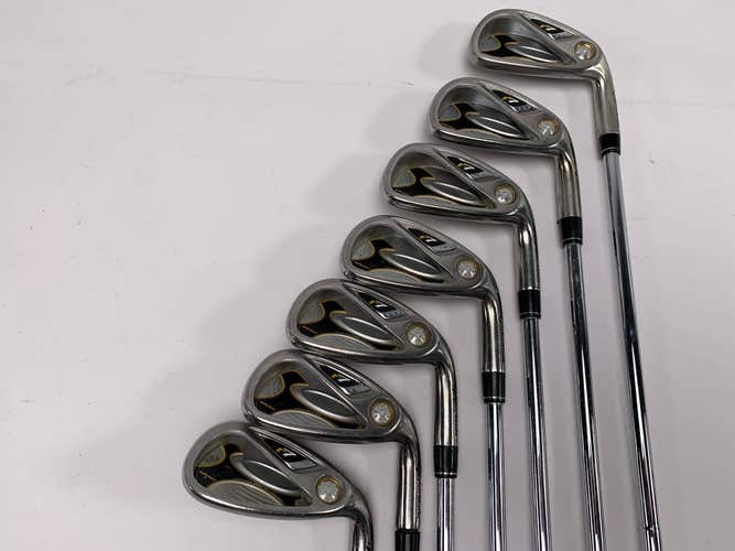 TaylorMade R7 Draw Iron Set 5-PW+SW Dynamic Gold Sensicore Regular Steel Mens RH