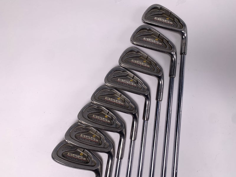 Tommy Armour 855 S Silver Scot Iron Set 3-PW Stiff Steel Mens RH