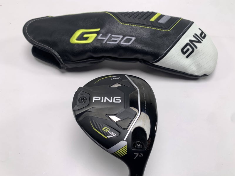 Ping G430 Max 7 Fairway Wood 21* Alta CB 65g Stiff Graphite Mens RH HC