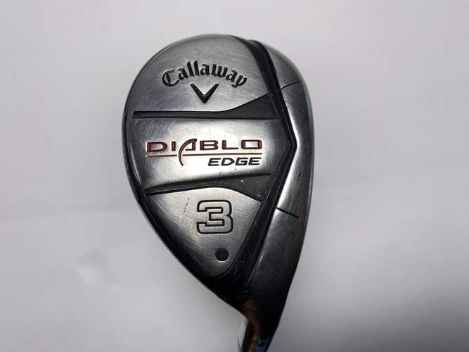 Callaway Diablo Edge Tour 3 Hybrid 21* 75g Stiff Graphite Mens RH