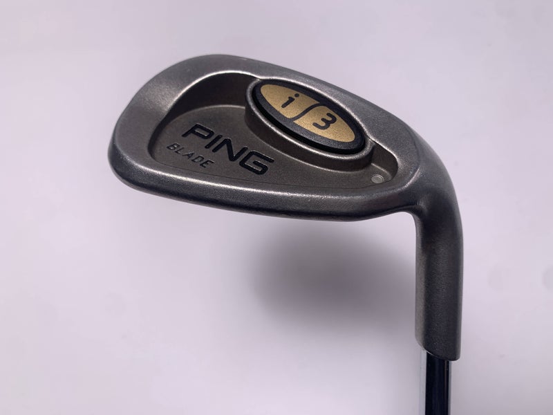 Ping i3 Blade Sand Wedge SW White Dot 3* Up Cushin JZ Stiff Steel Mens RH +1''