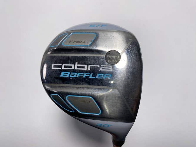 Cobra T-Rail + Womens 5 Fairway Wood 20* Tour AD G 55g Ladies Graphite Womens RH