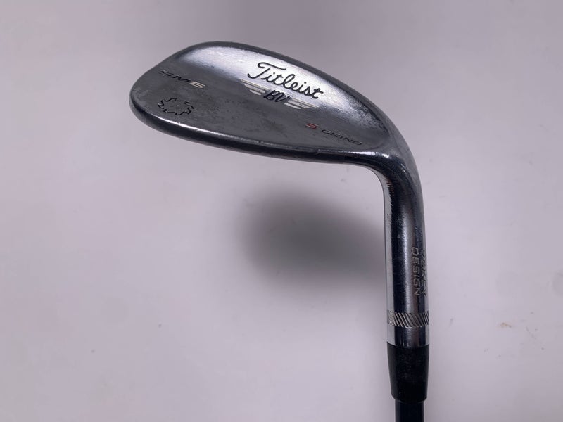 Titleist Vokey SM6 Tour Chrome Sand Wedge SW 56* 10 Ventus Blue Mens RH- -.5"
