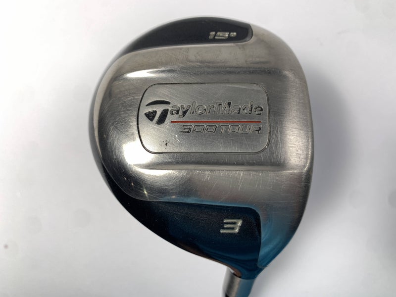 TaylorMade 300 Tour 3 Fairway Wood 15* Tour 90g Stiff Graphite Mens RH