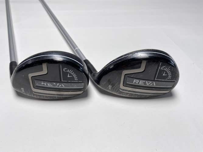 Callaway REVA Womens 5 & 6 Hybrid Set 25* 28* Reva Ladies RH