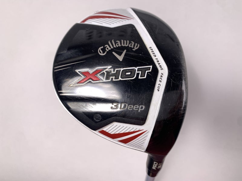 Callaway X Hot 3 Deep Pro 3 Fairway Wood 14.5* Project X PXv 6.0 Stiff RH