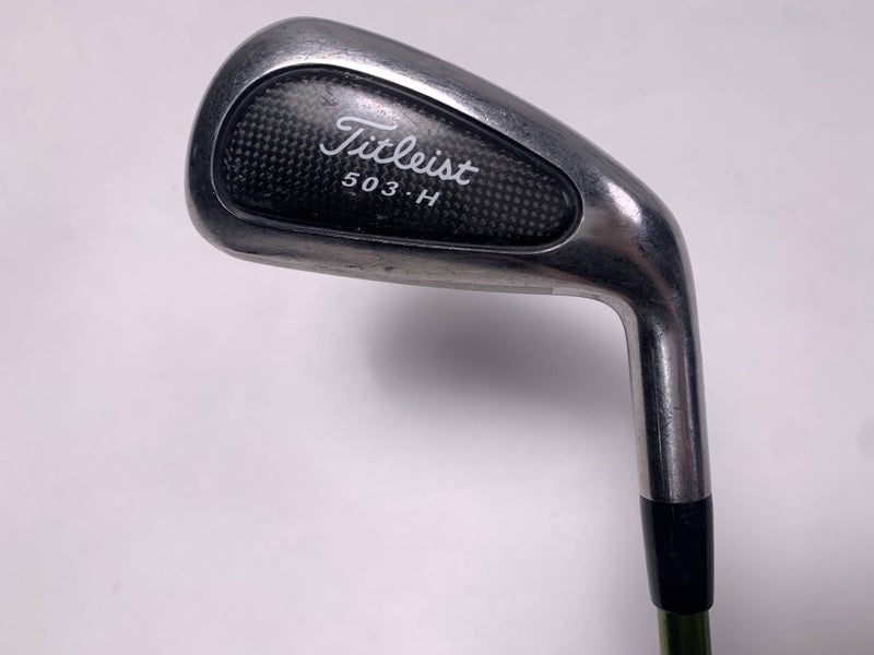 Titleist 503 H Hybrid 19* Aldila NV Green Hybrid 85g Stiff  Mens RH Midsize Grip