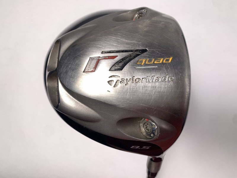 TaylorMade R7 Quad Driver 8.5* MAS2 Stiff Graphite Mens RH Midsize Grip