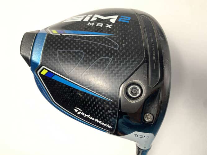 TaylorMade SIM2 MAX Driver 10.5* HZRDUS RDX Smoke Red 5.5 60g Regular RH
