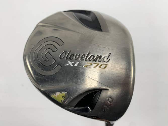 Cleveland XL 270 Driver 9* Miyazaki C.Kua 3G Flex 6424 Stiff RH Midsize Grip