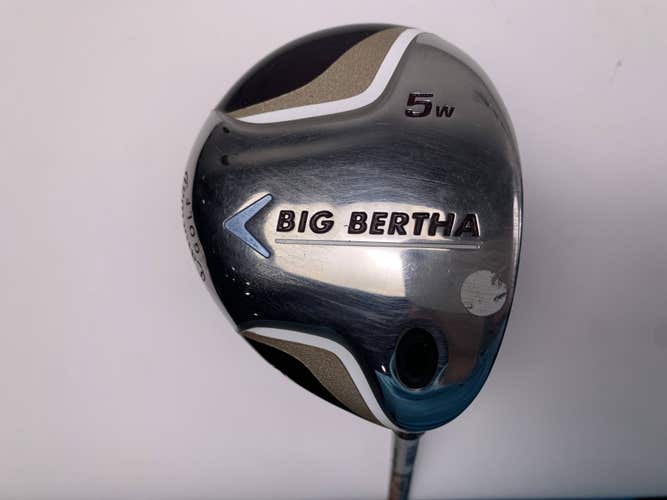 Callaway Big Bertha 2007 5 Fairway Wood 18* 55g Ladies Graphite Womens RH