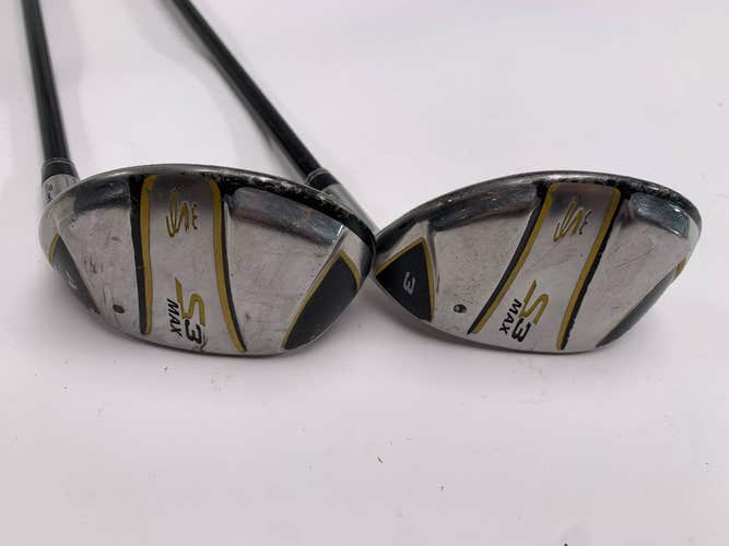 Cobra S3 Max 3 & 4 Hybrid Set 19* 22* UST Mamiya iHS 65g Regular Mens RH