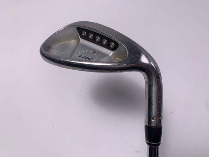 TaylorMade Rac OS Sand Wedge SW Light Metal Stiff Steel Mens RH +1/2''