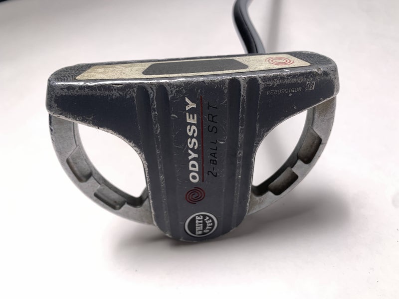 Odyssey White Steel 2-Ball SRT Putter 35" Mens RH