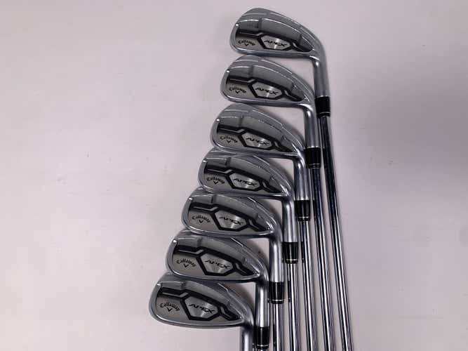 Callaway Apex CF 16 Iron Set 4-PW KBS Tour V 90g Regular Steel Mens RH