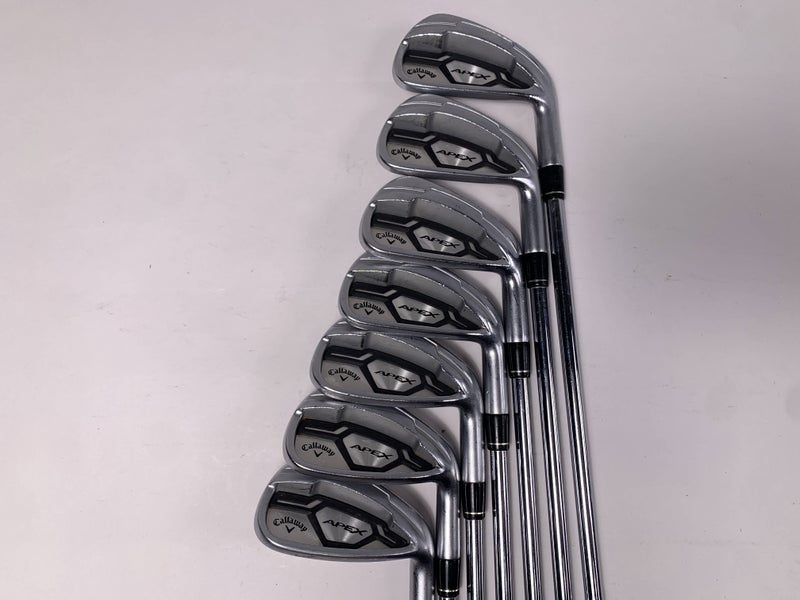 Callaway Apex CF 16 Iron Set 4-PW KBS Tour V 90g Regular Steel Mens RH