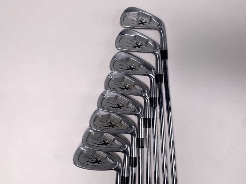 Callaway X Forged 2013 Iron Set 3-PW Project X 6.0 Rifle Flighted Mens RH
