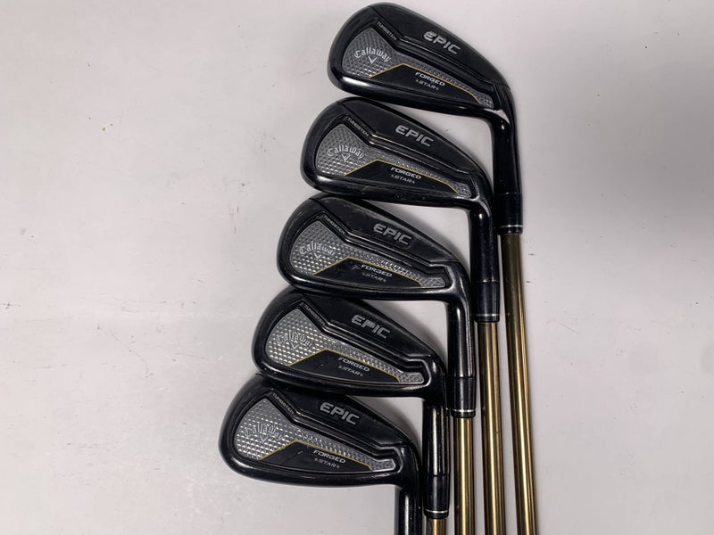 Callaway EPIC Star Iron Set 6-PW ATTAS Speed Series 50g Regular RH +1/2''