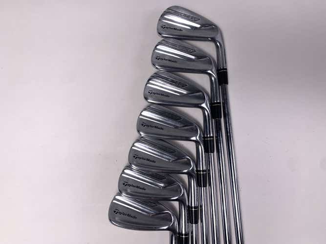 TaylorMade P790 2017 Iron Set 4-PW DG S300 Stiff Steel Mens RH