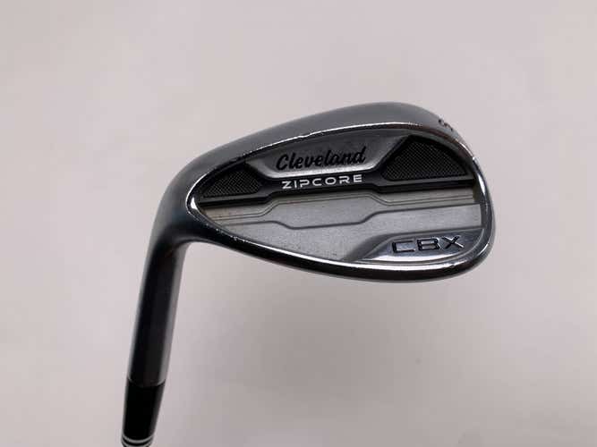Cleveland CBX Zipcore Sand Wedge SW 56* 12 AeroTech SteelFiber i95 Stiff LH