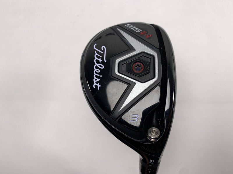 Titleist 915 H 3 Hybrid 21* Aldila Rogue 95 MSI 2.8 85g Stiff Graphite Mens RH