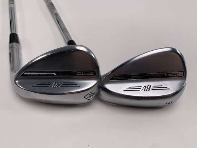 Titleist Vokey SM10 Tour Chrome Wedge Set 56* 10 | 60* 8 SM10 Wedge RH