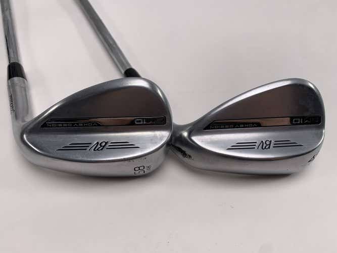 Titleist Vokey SM10 Tour Chrome Wedge Set 54* 12 | 58* 14 SM10 Wedge Steel RH
