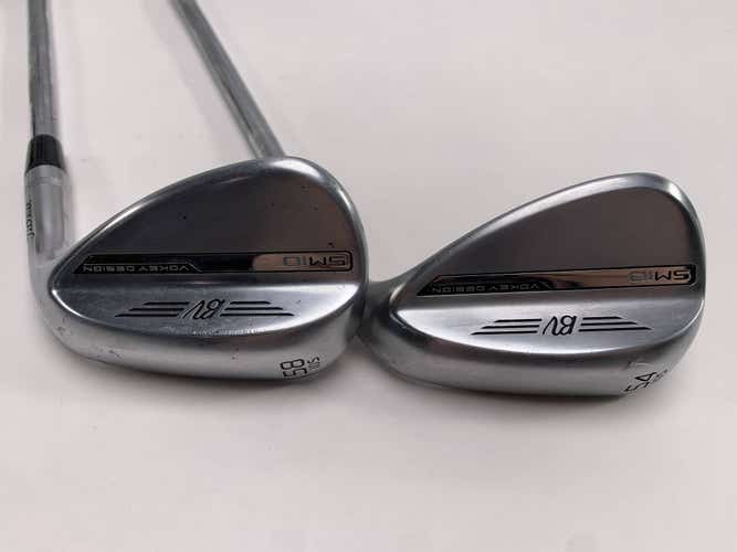 Titleist Vokey SM10 Tour Chrome Wedge Set 54* 10 | 58* 10 Wedge Steel Mens RH