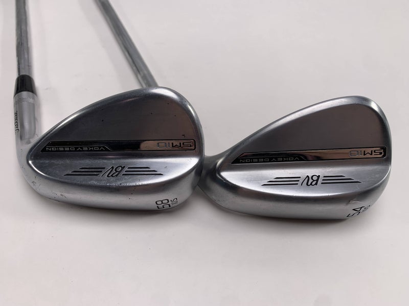 Titleist Vokey SM10 Tour Chrome Wedge Set 54* 10 | 58* 10 Wedge Steel Mens RH