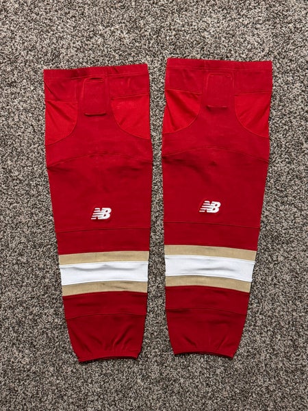 University Of Denver Red New Balance Senior Socks Pro Stock (New)