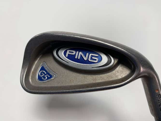 Ping G5 Single 7 Iron Brown Dot 3* Flat TFC 100 I Soft Regular Senior Mens RH