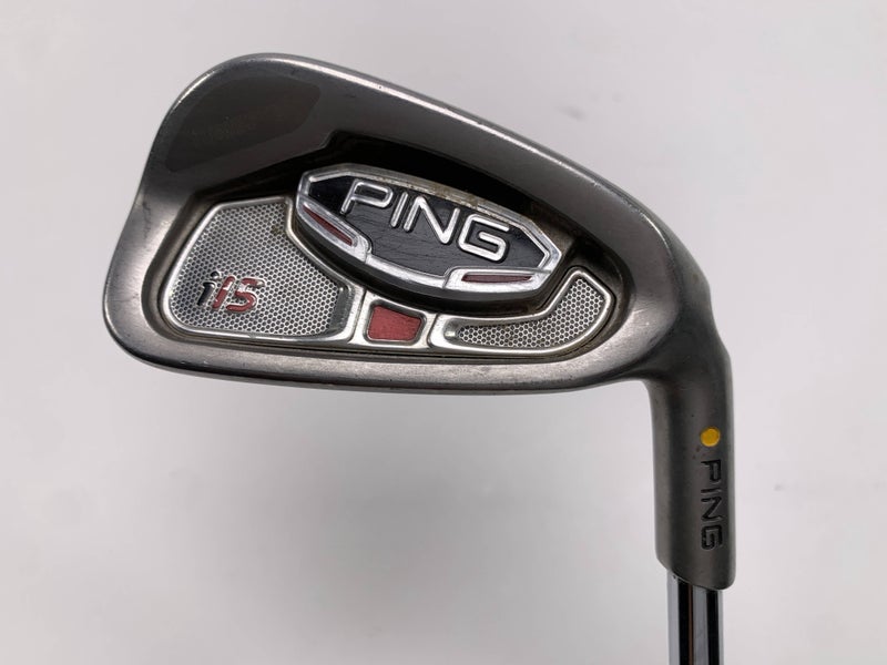 Ping i15 Single 7 Iron Yellow Dot 1.5* Up AWT Stiff Steel Mens RH