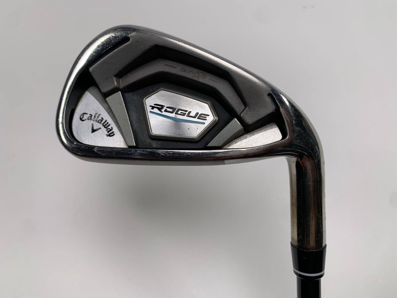 Callaway Rogue Single 7 Iron Fujikura Vista Pro Senior Graphite RH Oversize Grip