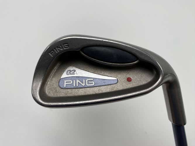 Ping G2 Ladies Single 9 Iron Red Dot 1* Flat TFC100 Ladies Graphite Womens RH